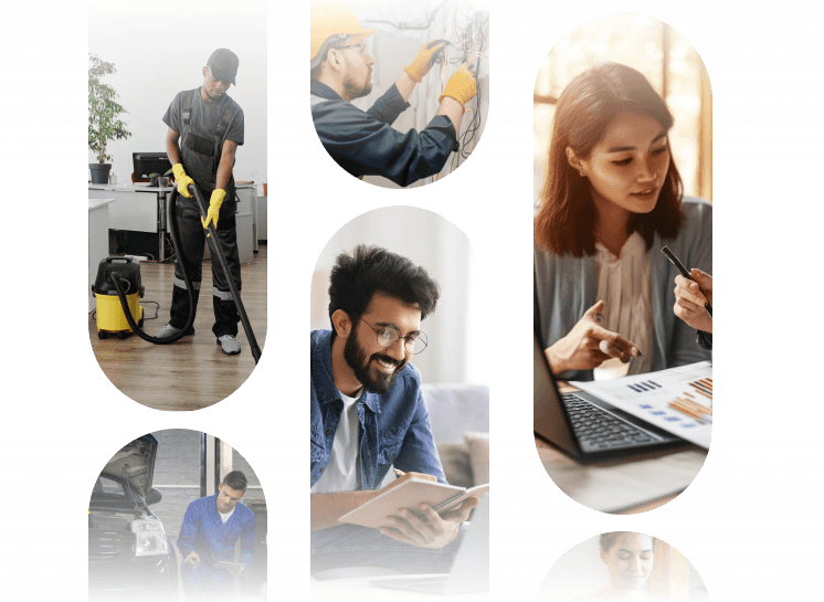 Service providers showcasing their work